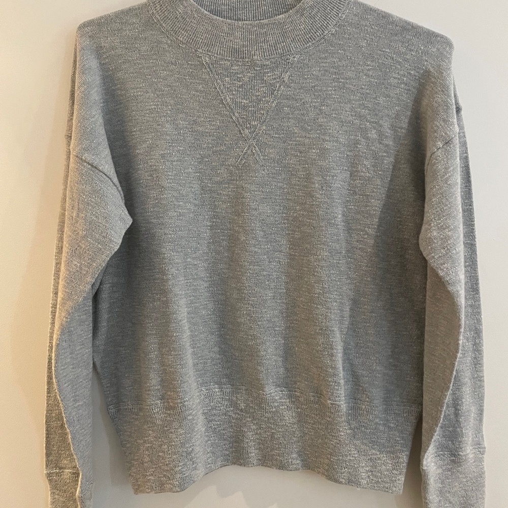 Madewell Mock Neck Relaxed Sweater